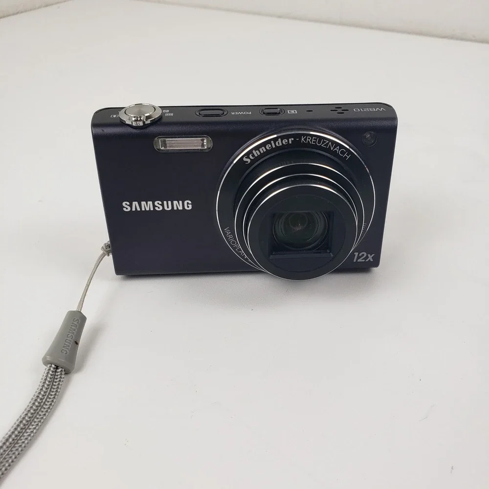 Samsung WB210 Digital Camera Black 14MP 12x Optical Zoom Touch Screen